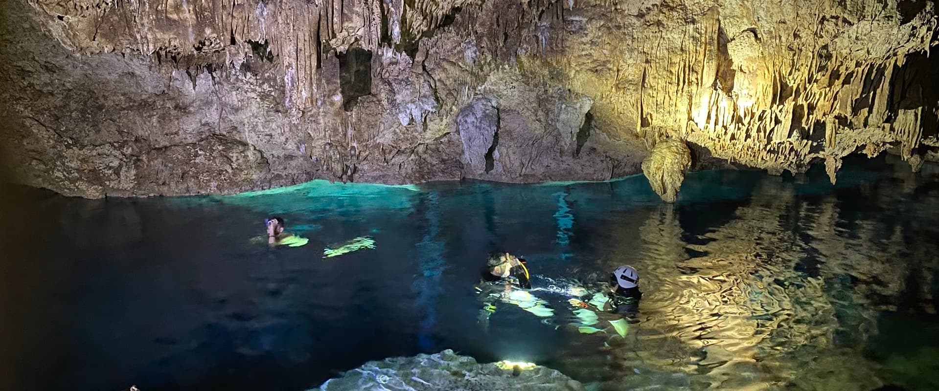 Freshwater cave stop on the Punta Cana buggy tour